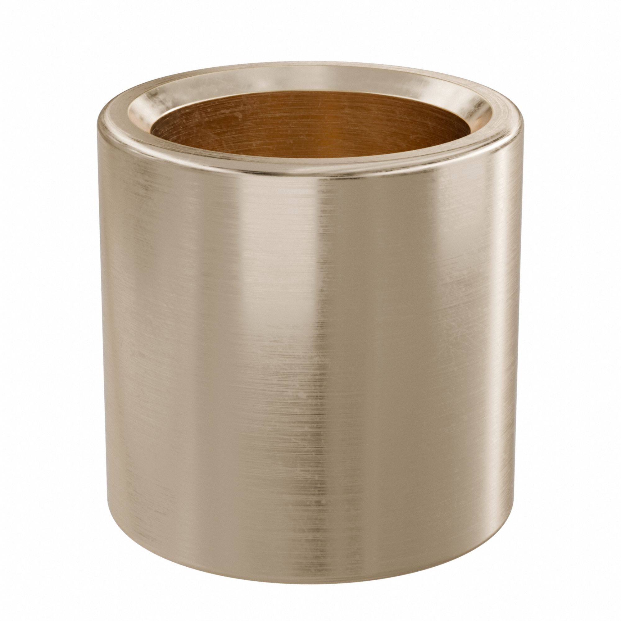 Sleeve Bearing: Iron-Copper, SAE 863, 3/8 in Bore, 1/2 in OD, 1/2 in Lg, -15°F to 300°F, 10 PK