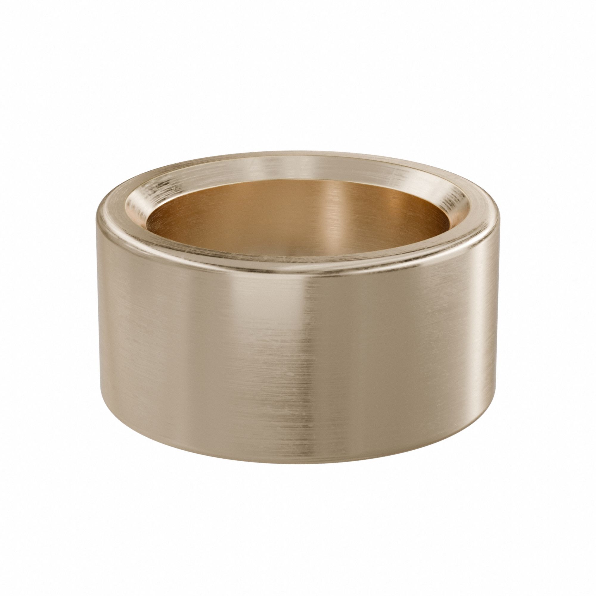 Sleeve Bearing: Iron-Copper, SAE 863, 3/8 in Bore, 1/2 in OD, 1/4 in Lg, -15°F to 300°F, 10 PK