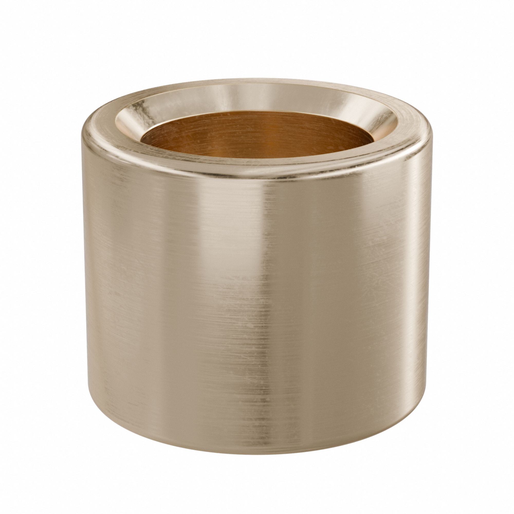 Sleeve Bearing: Iron-Copper, SAE 863, 1/2 in Bore, 3/4 in OD, 5/8 in Lg, -15°F to 300°F, 10 PK
