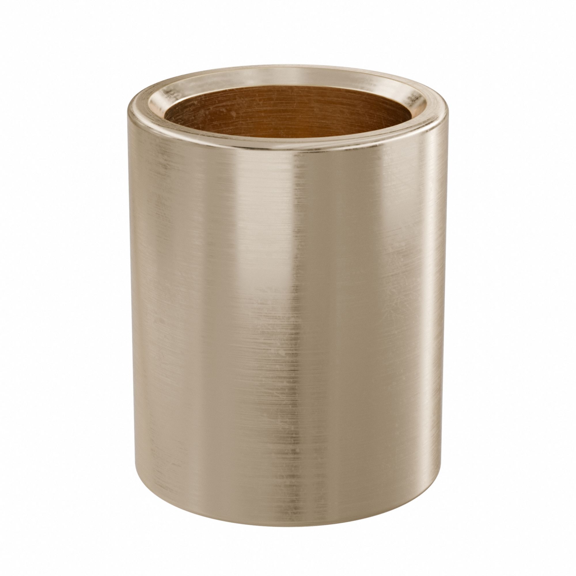 Sleeve Bearing: Iron-Copper, SAE 863, 5/8 in Bore, 13/16 in OD, 1 in Lg, -15°F to 300°F, 10 PK