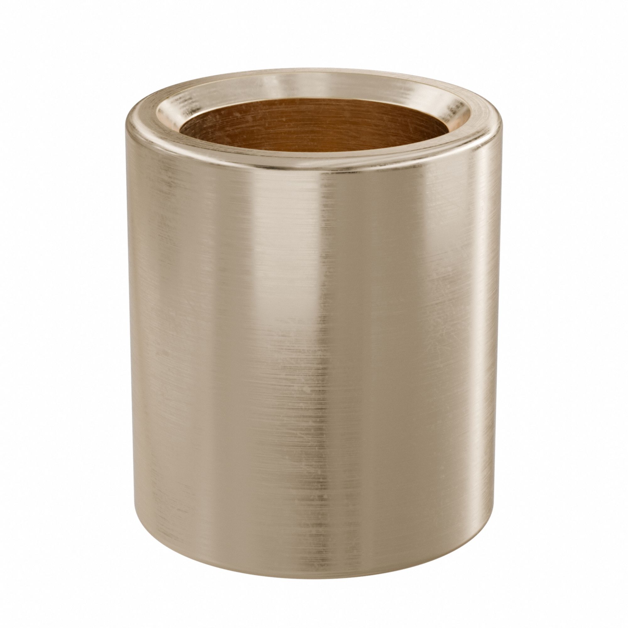 Sleeve Bearing: Iron-Copper, SAE 863, 5/8 in Bore, 7/8 in OD, 1 in Lg, -15°F to 300°F, 10 PK