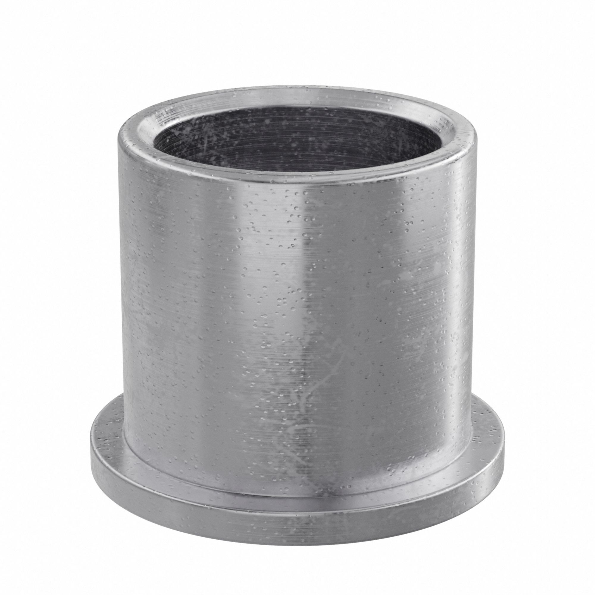 Flanged Sleeve Bearing: Iron-Copper, SAE 863, 1 in Bore, 1 1/4 in OD, 1 1/4 in Lg, 10 PK