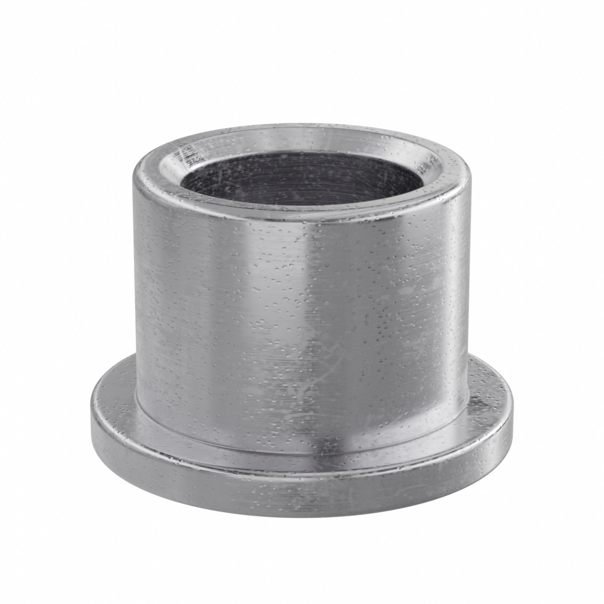 Flanged Sleeve Bearing: Iron-Copper, SAE 863, 5/16 in Bore, 7/16 in OD, 3/8 in Lg, 10 PK