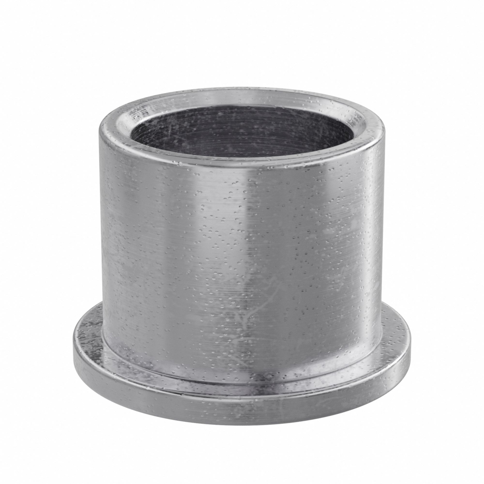 Flanged Sleeve Bearing: Iron-Copper, SAE 863, 7/16 in Bore, 9/16 in OD, 1/2 in Lg, 10 PK