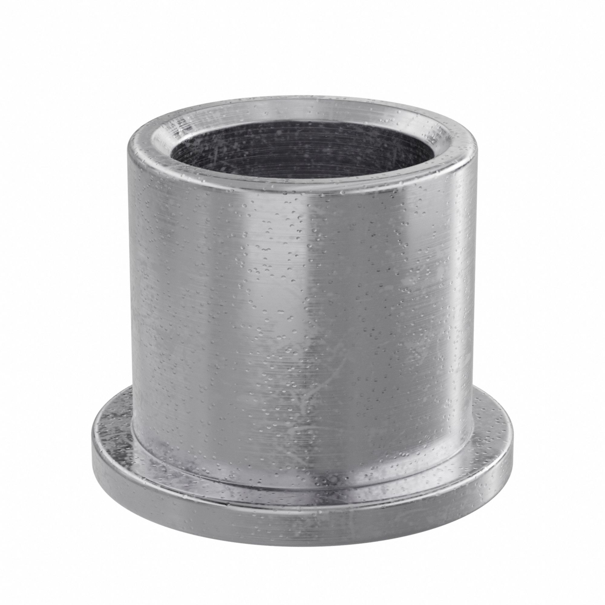 Flanged Sleeve Bearing: Iron-Copper, SAE 863, 3/8 in Bore, 1/2 in OD, 1/2 in Lg, 10 PK