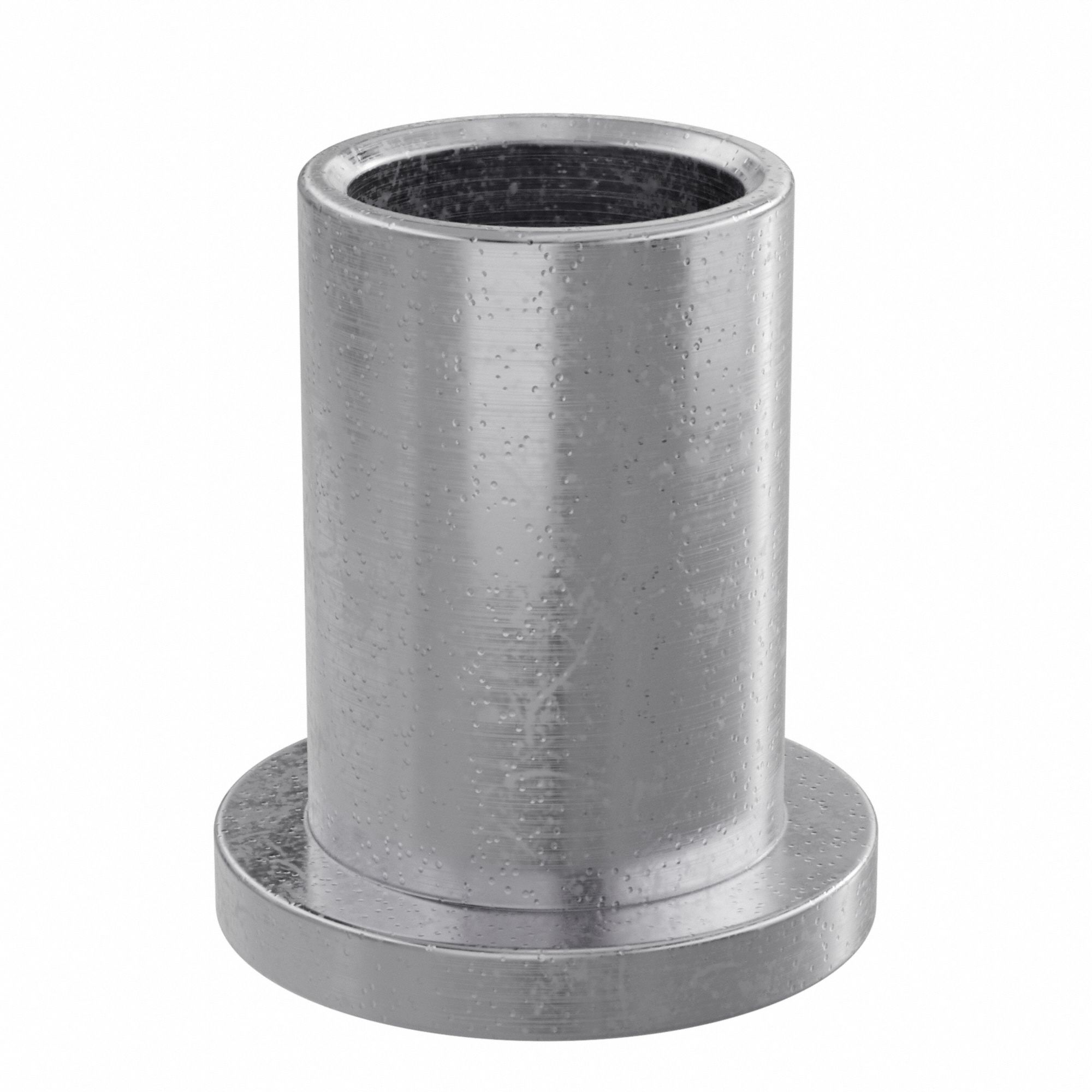 Flanged Sleeve Bearing: Iron-Copper, SAE 863, 1/2 in Bore, 5/8 in OD, 1 in Lg, -15°F to 300°F, 10 PK