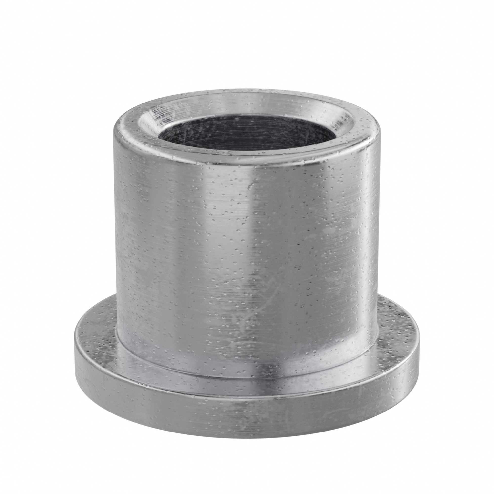 Flanged Sleeve Bearing: Iron-Copper, SAE 863, 1/2 in Bore, 3/4 in OD, 3/4 in Lg, 10 PK