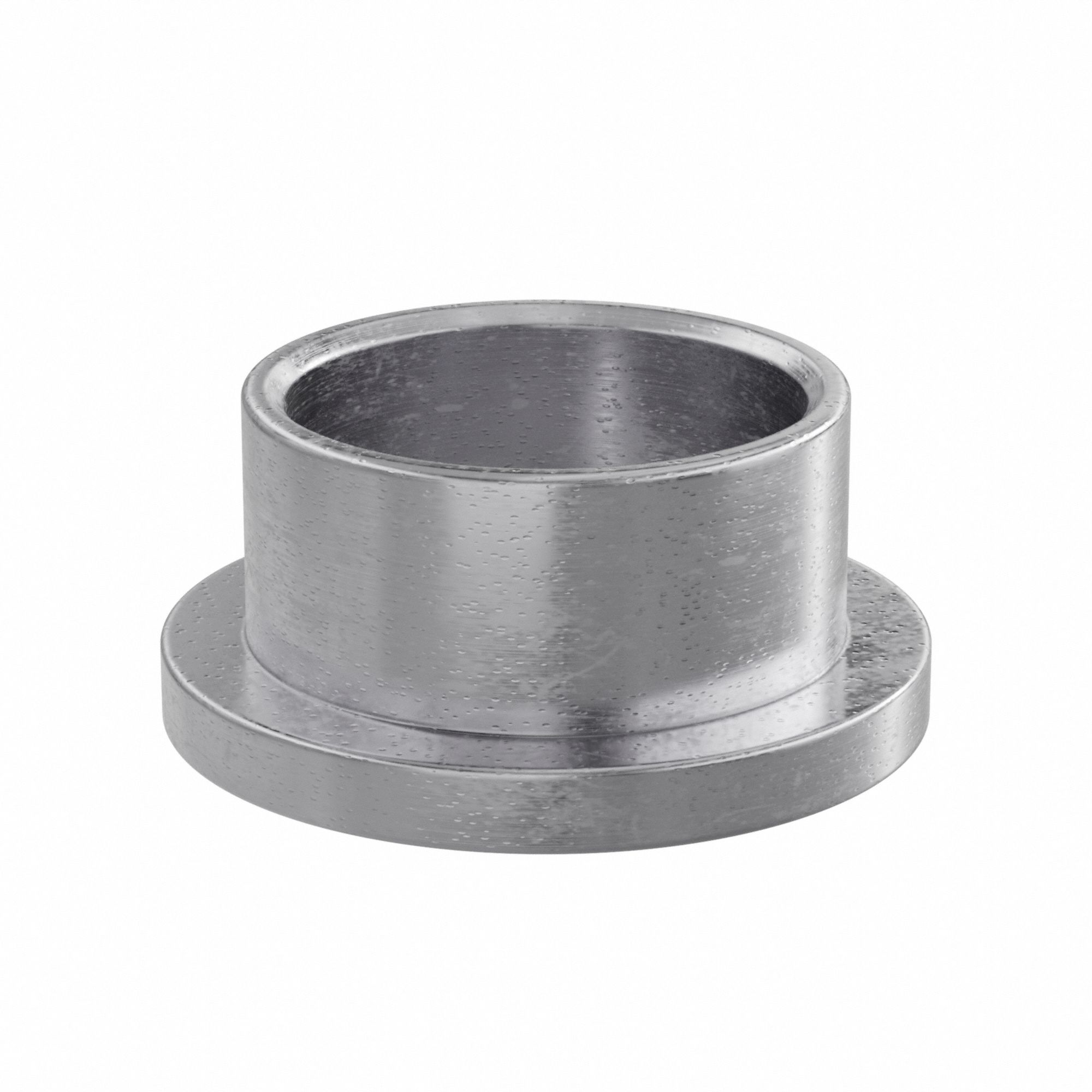 Flanged Sleeve Bearing: Iron-Copper, SAE 863, 3/4 in Bore, 7/8 in OD, 1/2 in Lg, 10 PK
