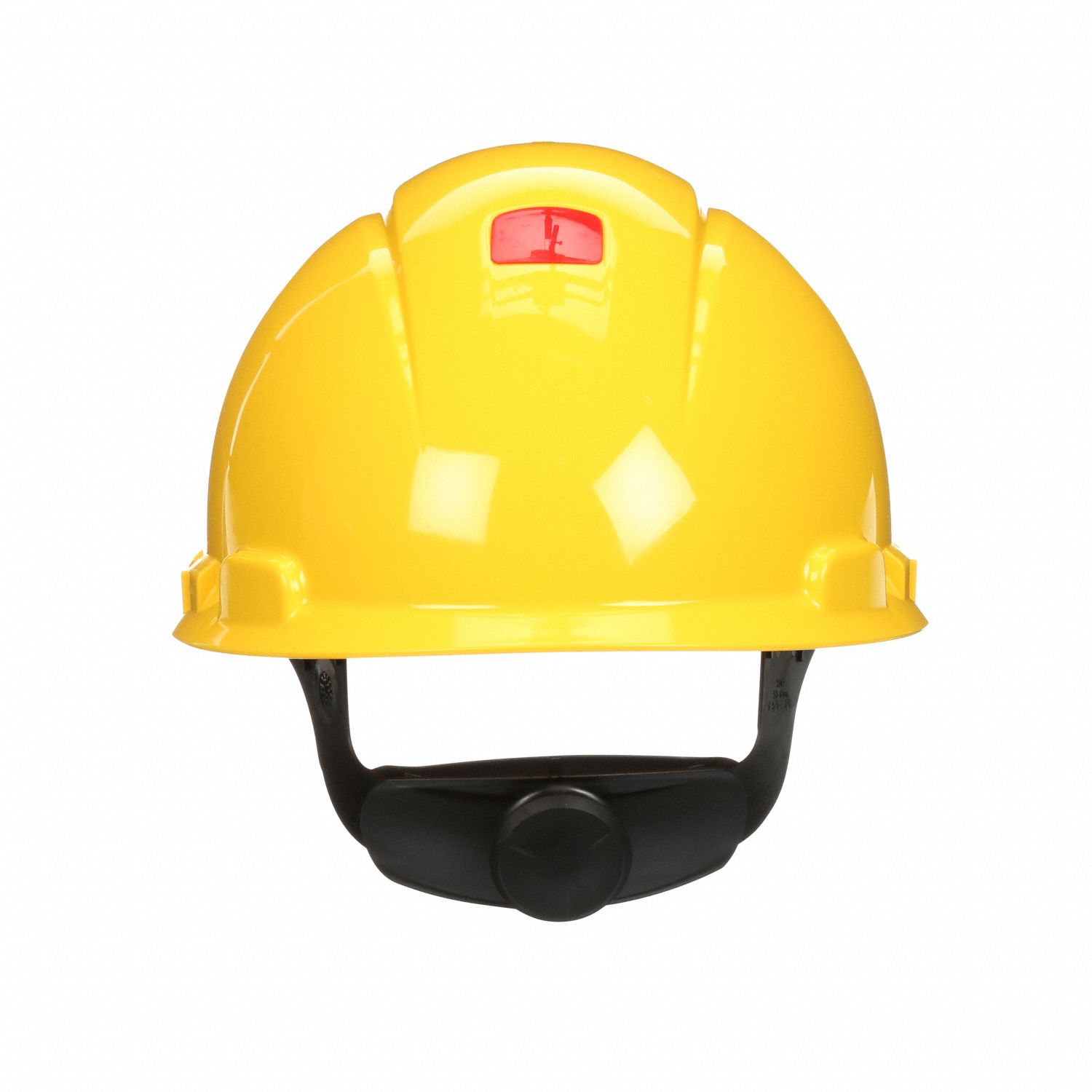 SecureFit(TM) Hard Hat: Yellow, Ratchet (4-Point), Ratchet, Polyethylene, 3M, 4 Suspension Points