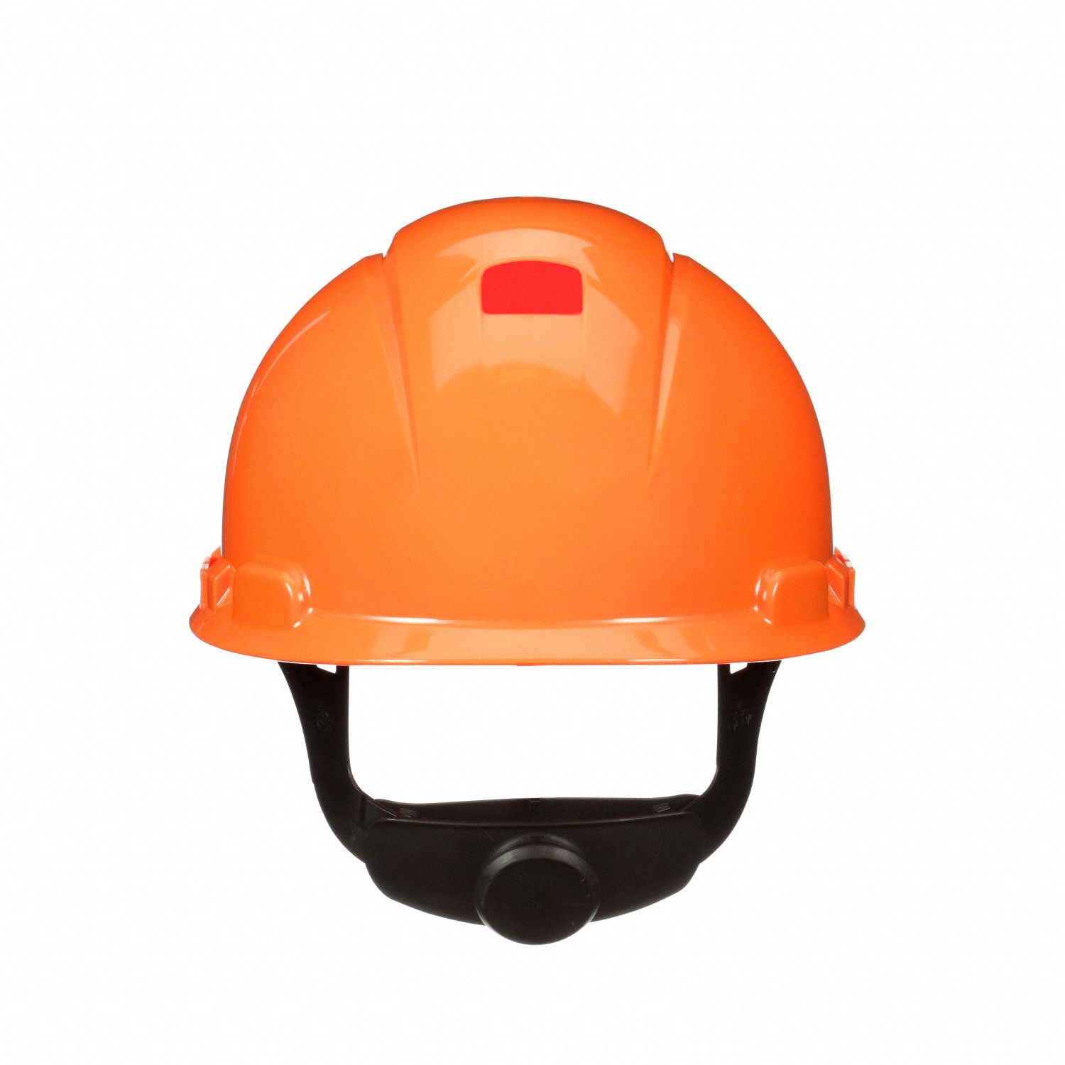 SecureFit(TM) Hard Hat: Orange, Ratchet (4-Point), Ratchet, Polyethylene, 3M, 4 Suspension Points