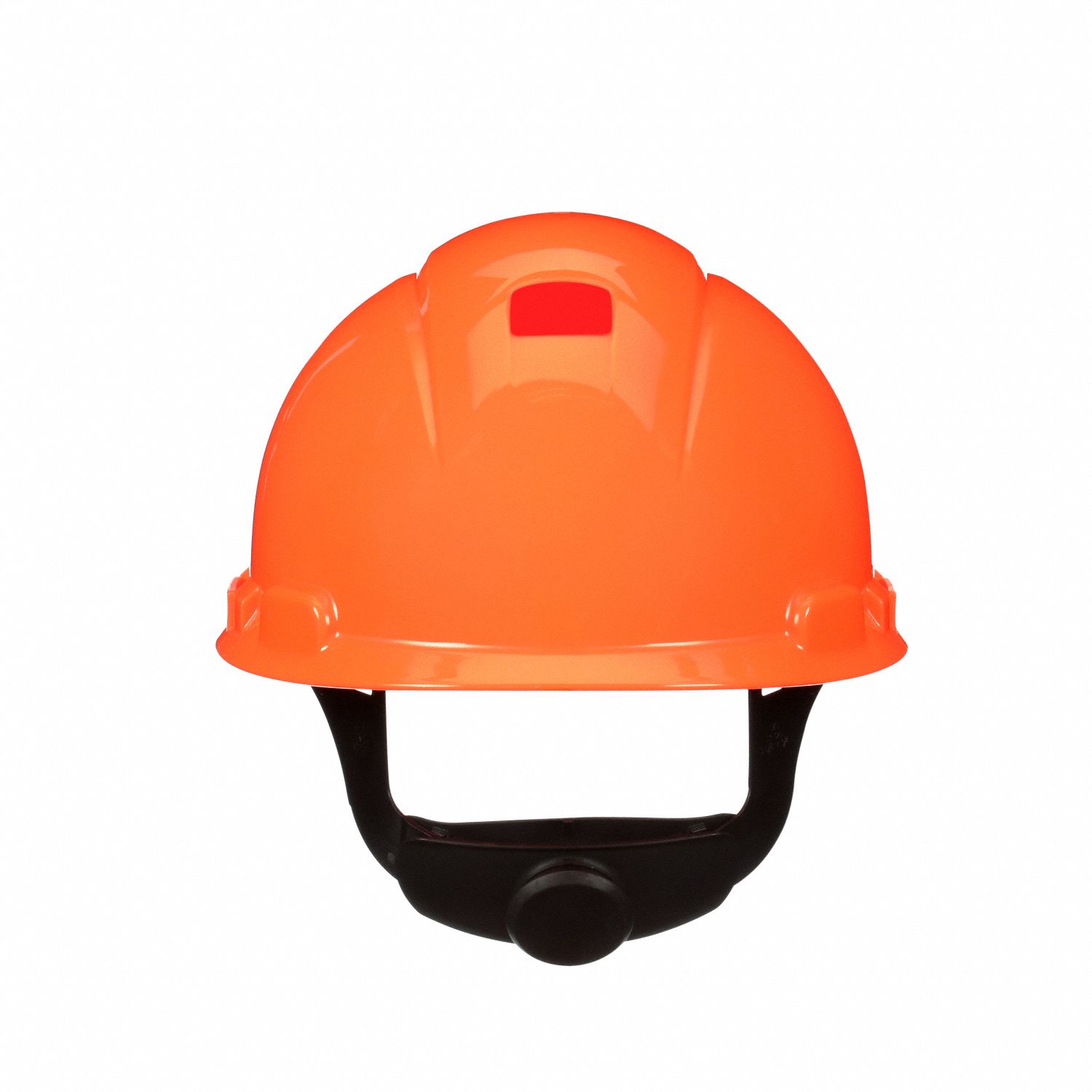 SecureFit(TM) Hard Hat: Orange, Ratchet (4-Point), Ratchet, Polyethylene, 3M, 4 Suspension Points