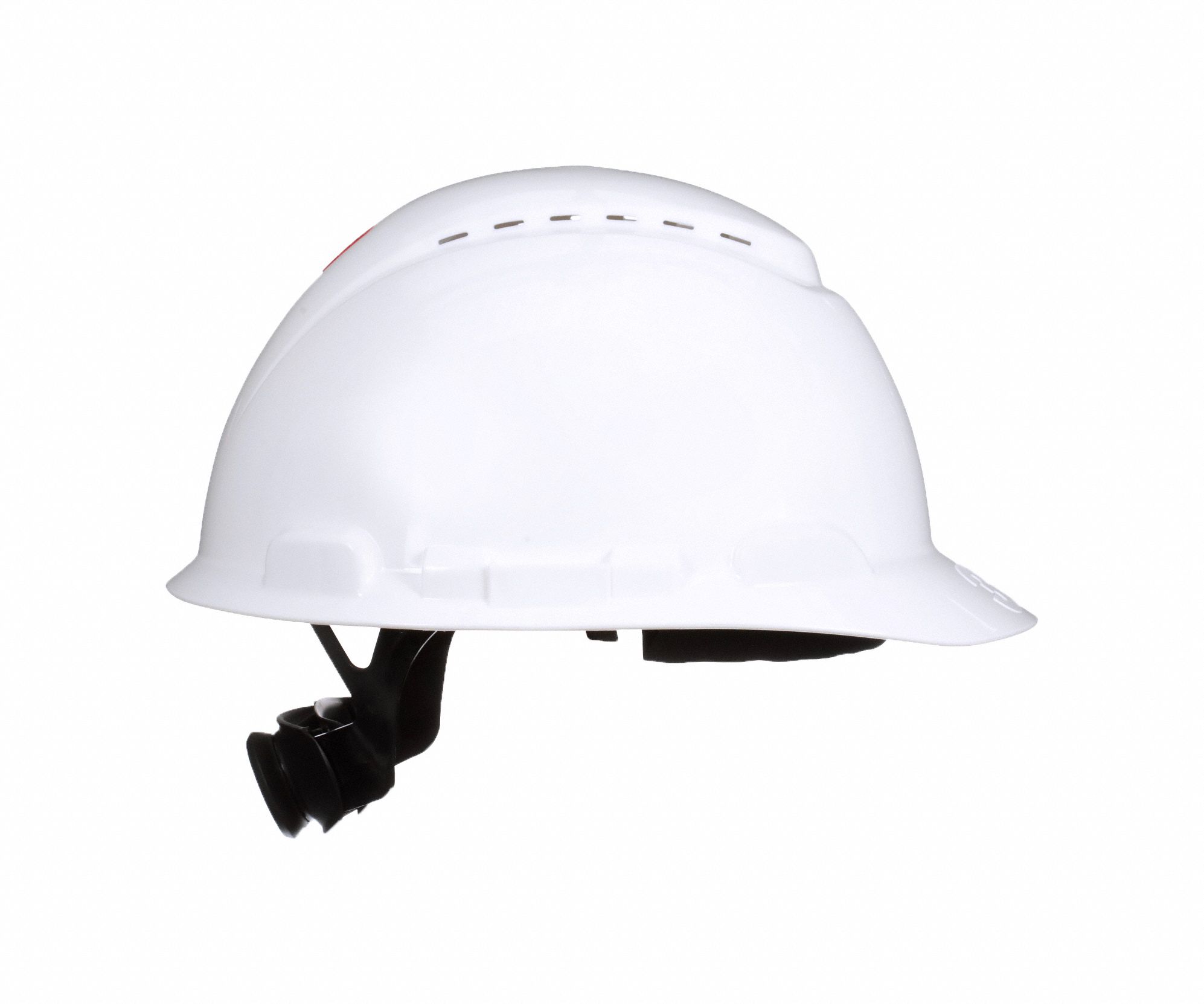 SecureFit(TM) Hard Hat: White, Ratchet (4-Point), Ratchet, Polyethylene, 3M, 4 Suspension Points