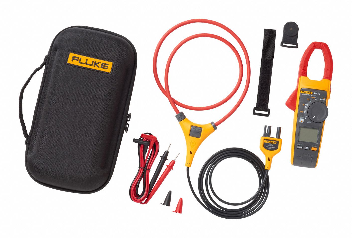 FLUKE, Clamp-Jaw Jaw, CAT III 1000V/CAT IV 600V, Digital Clamp