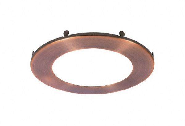 Trim LED Aluminum 6 Sz Oil Rubbed Bronze