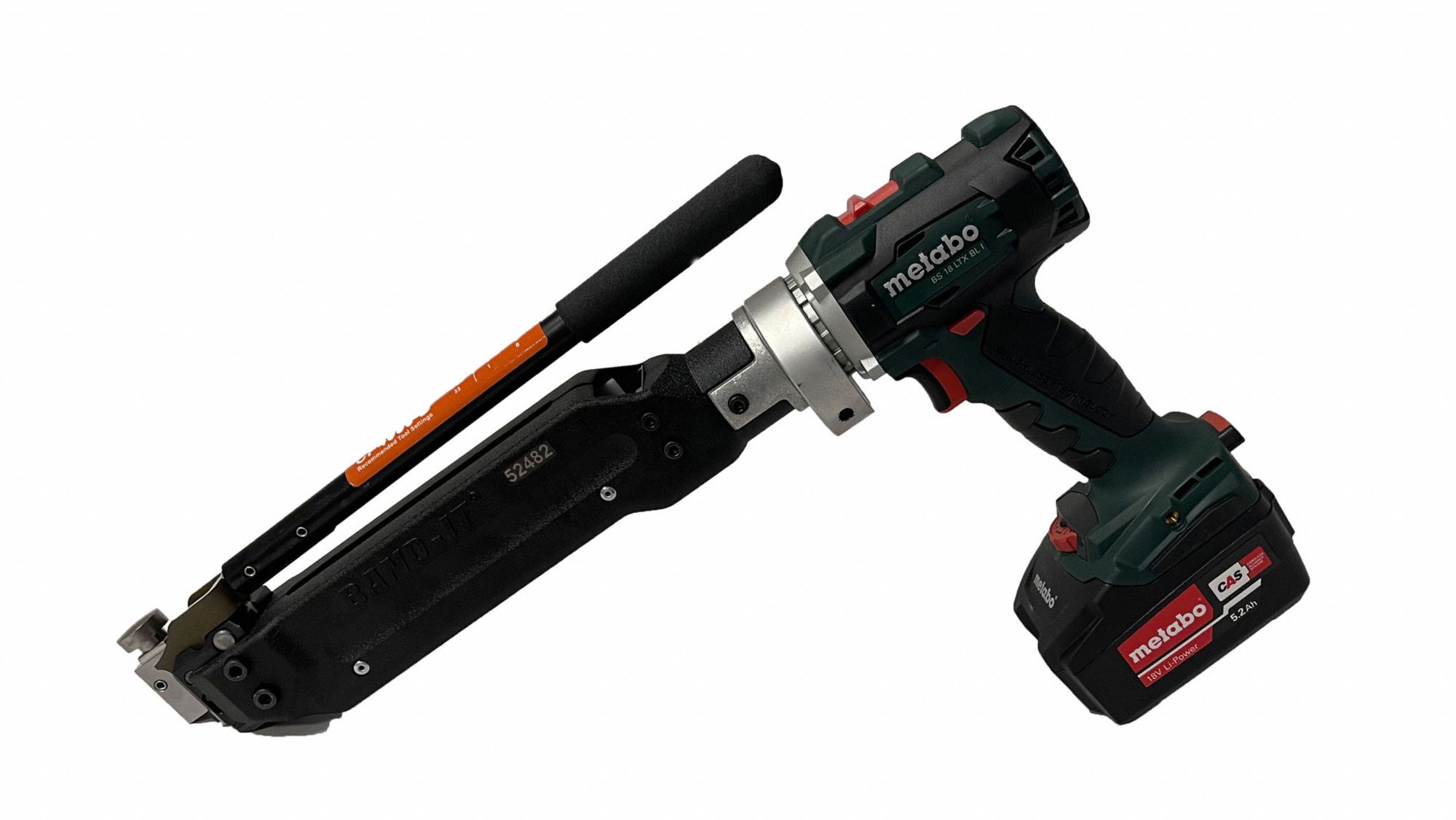 BANDIT, 5/8 in Min. Strapping Wd, 5/8 in Max. Strapping Wd, Center