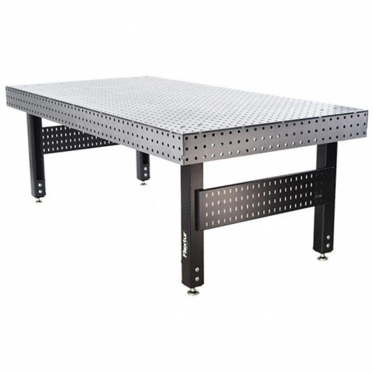 FLEXTUR, 35 in Ht, 48 in Dp, Welding Table - 797WJ8|78909530 - Grainger