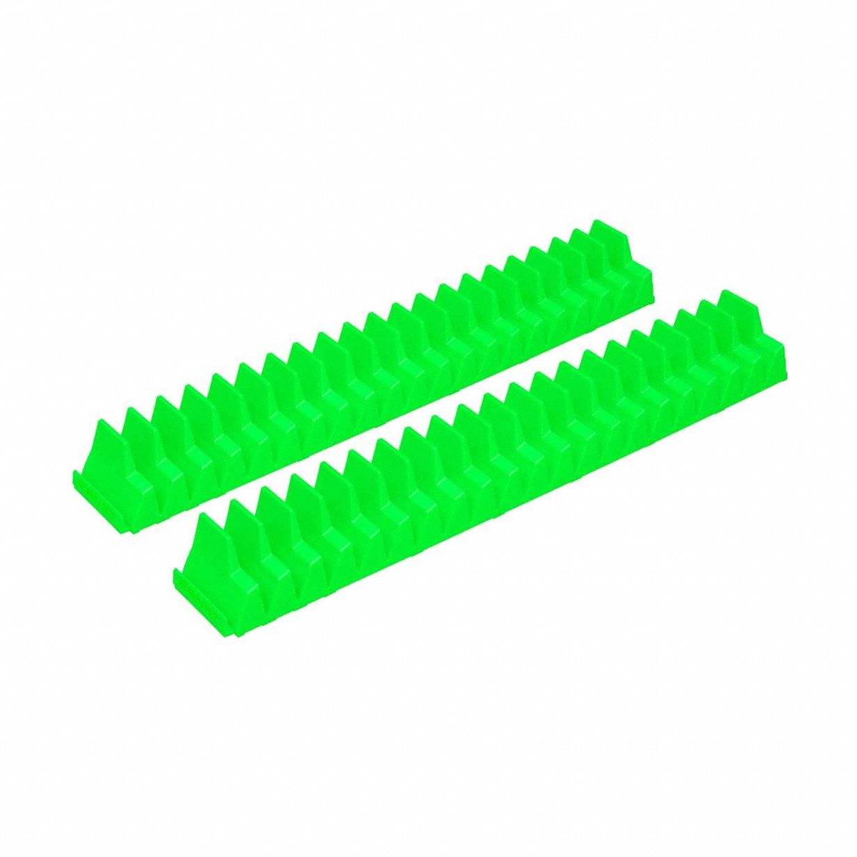 ERNST MANUFACTURING Modular Wrench Organizer for Drawer: Green, 2 1/4 in Overall Wd, Wrenches (MPN 5417M). Key specifications — attr1125346: ERNST MANUFACTURING; attr1125347: Green; attr1125372: Magnetic; attr1136588: Wrenches.