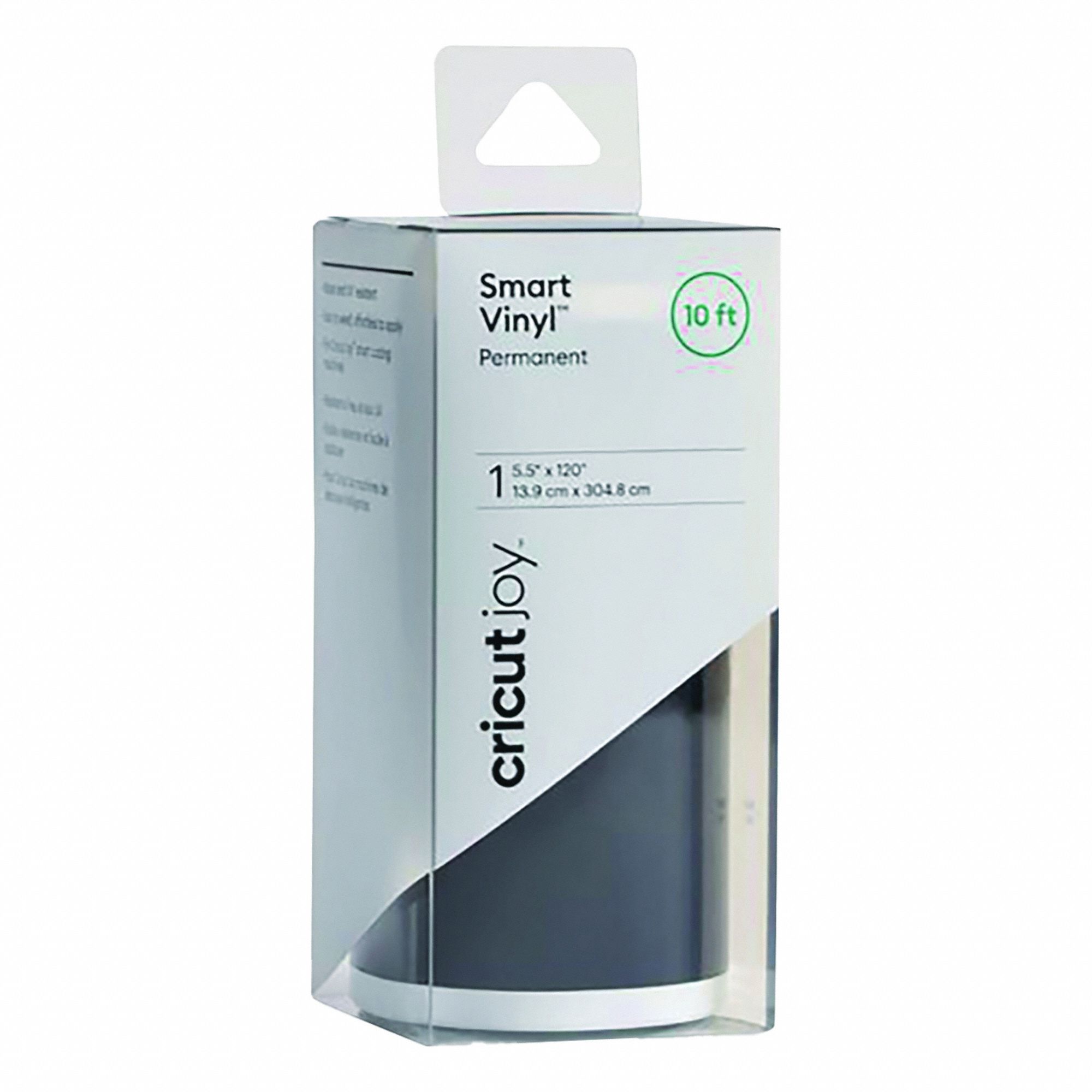 Smart Vinyl: Black, 120 in, 5 1/2 in, Permanent