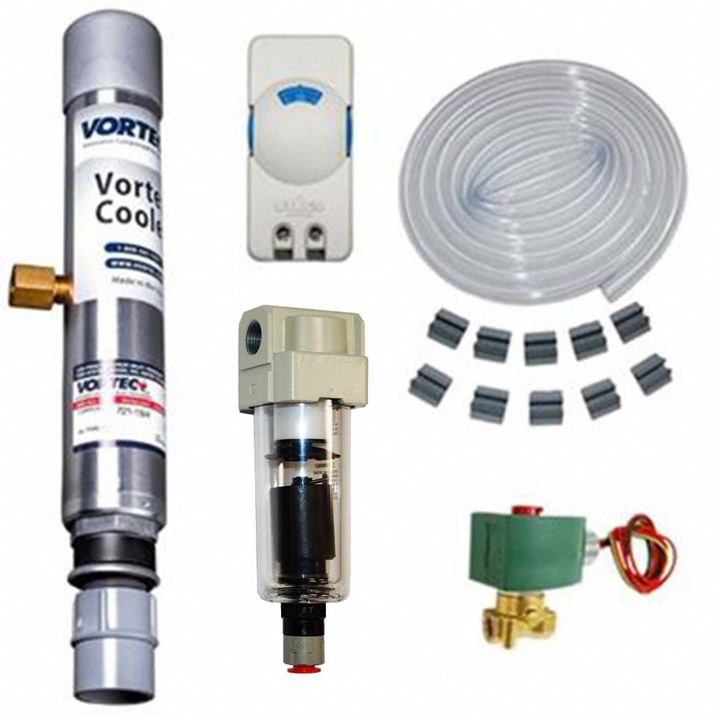 Enclosure Cooler: 1, 500 BtuH, Indoor Dust-Tight, Cooling Only, 120V, 12, 10.75 in Overall Ht