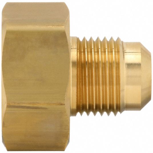 Brooks > System Parts > Brass Flare Fittings & Copper Tubing > Flare  Fittings > BRASS FLARE