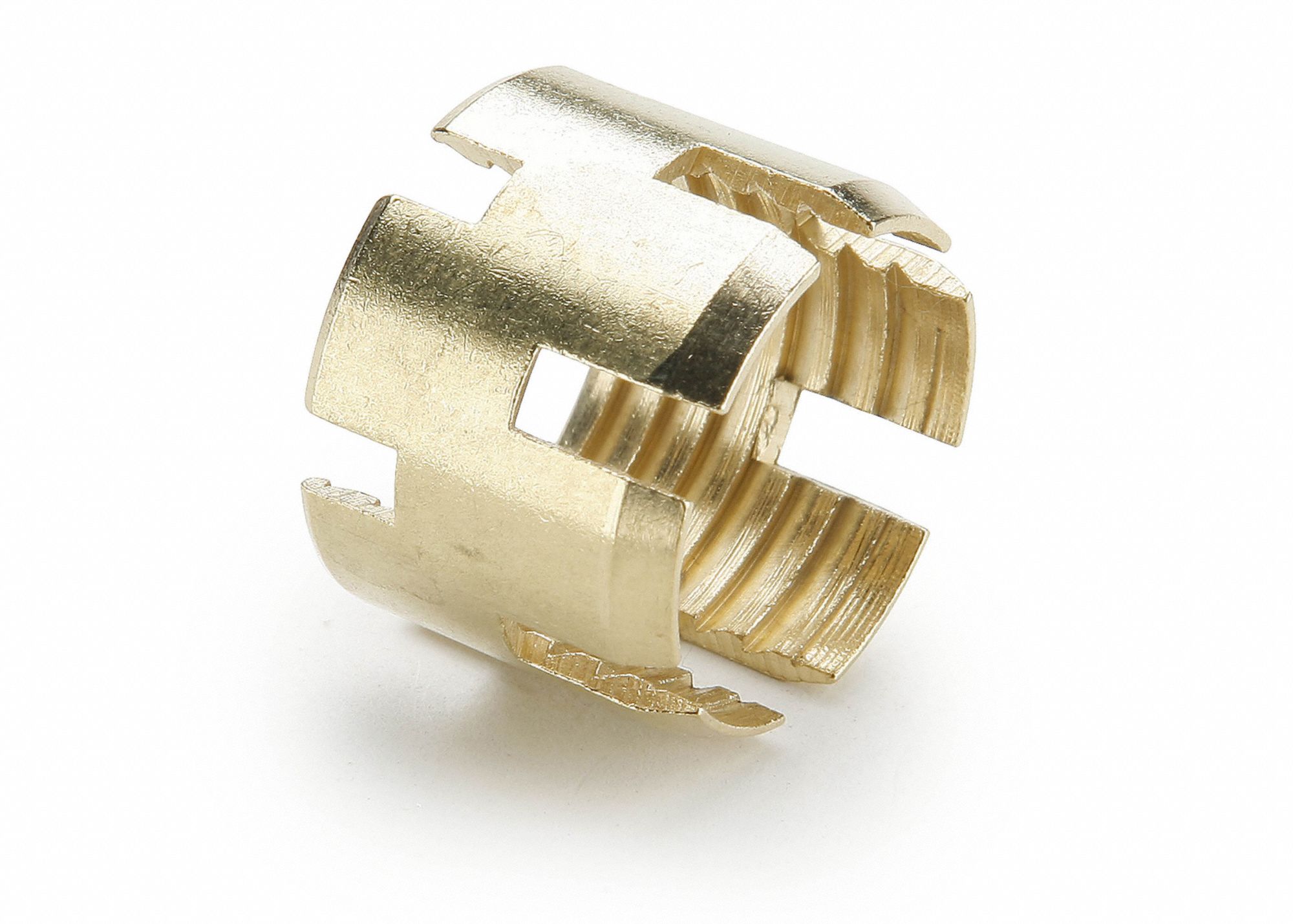 Brass, For 9/10 in Tube OD, Brass Compression Air Brake Hose
