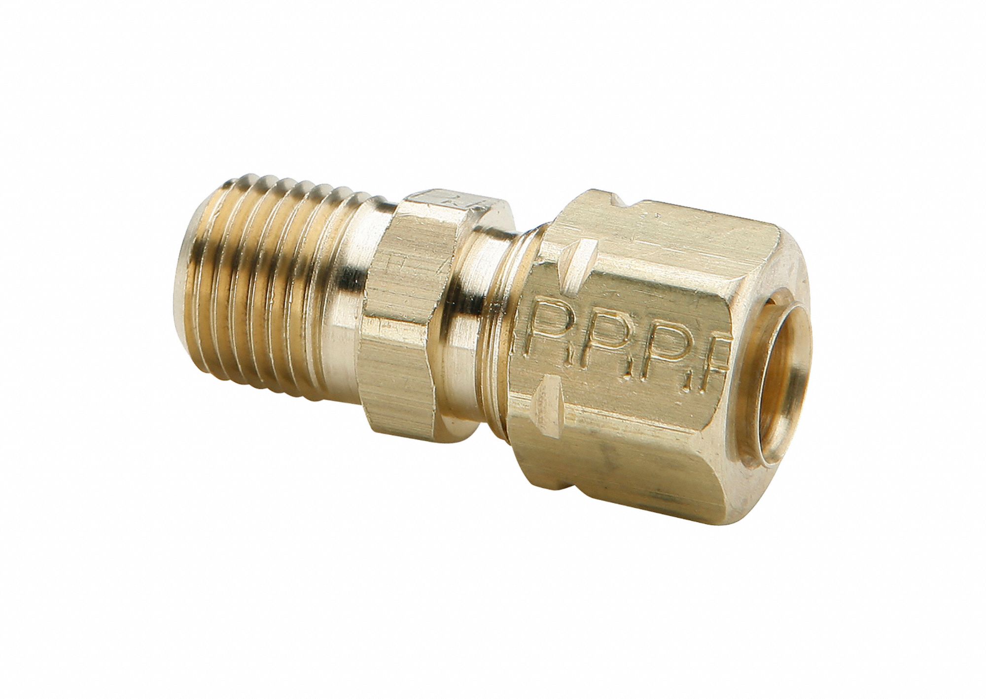 Brass, Compression x MNPT, Brass Compression Fitting 791AT568CA31