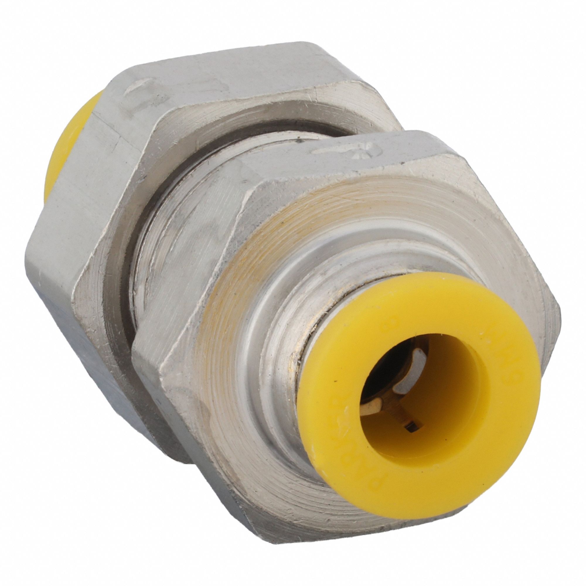 PARKER, Union, 6 mm OD x 6 mm OD Size, Push-Fit Union Fitting - 791C75 ...