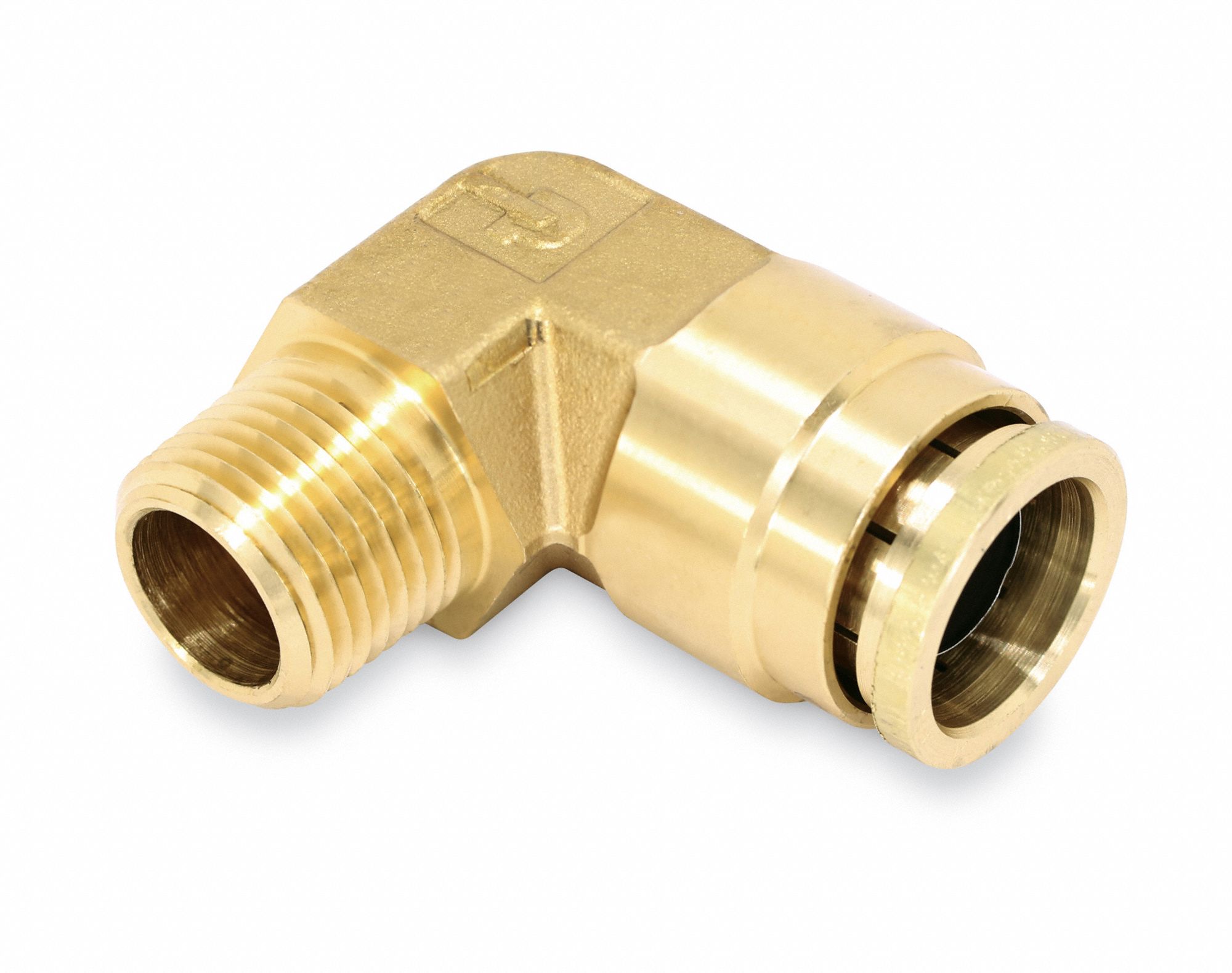 PARKER Brass DOT PushtoConnect Fitting Brass, PushtoConnect x MNPT