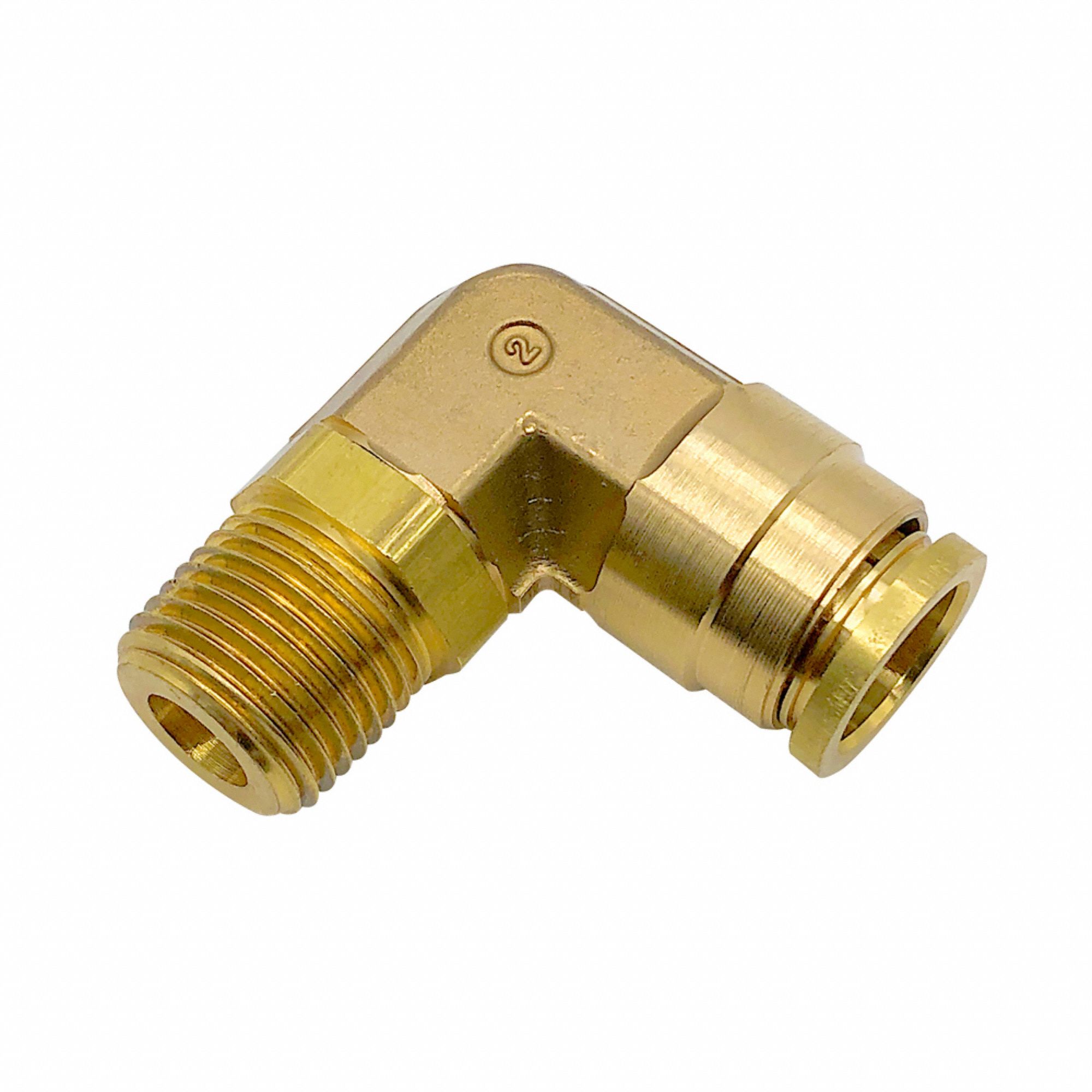 Parker Hannifin Brass Dot Push To Connect Fitting Cj Ptc