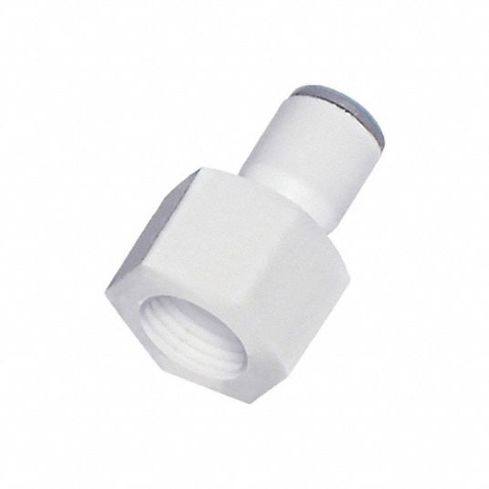 PARKER Fractional Plastic PushtoConnect Fitting Polymer, Pushto