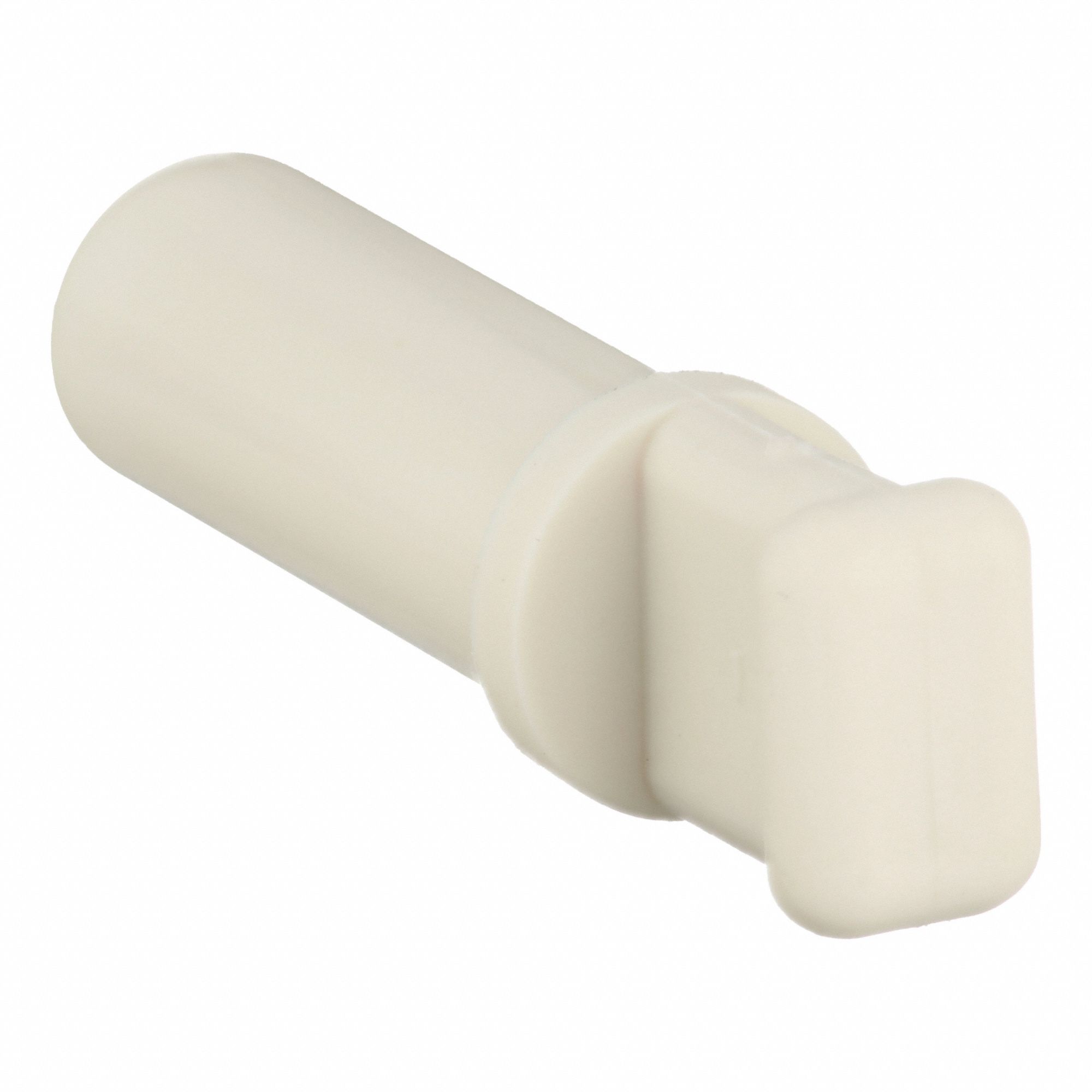 Push-Fit Cap: Plug, 10 mm OD Size, Push-to-Connect, Polymer