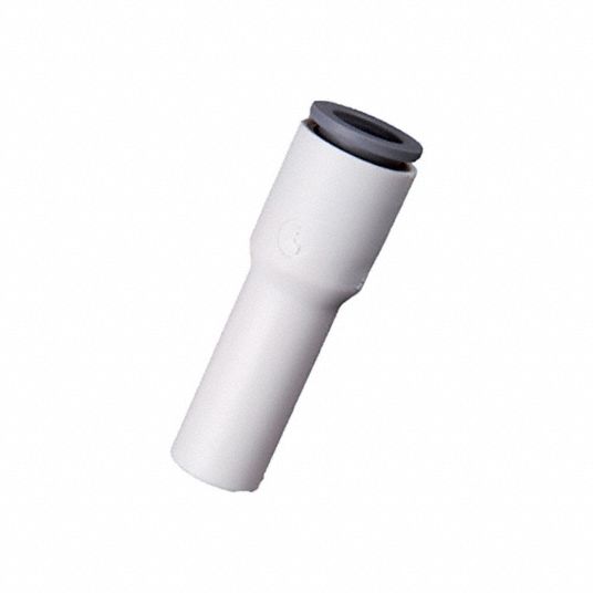 Polymer, Push-to-Connect x Tube Stem, Metric Plastic Push-to-Connect ...