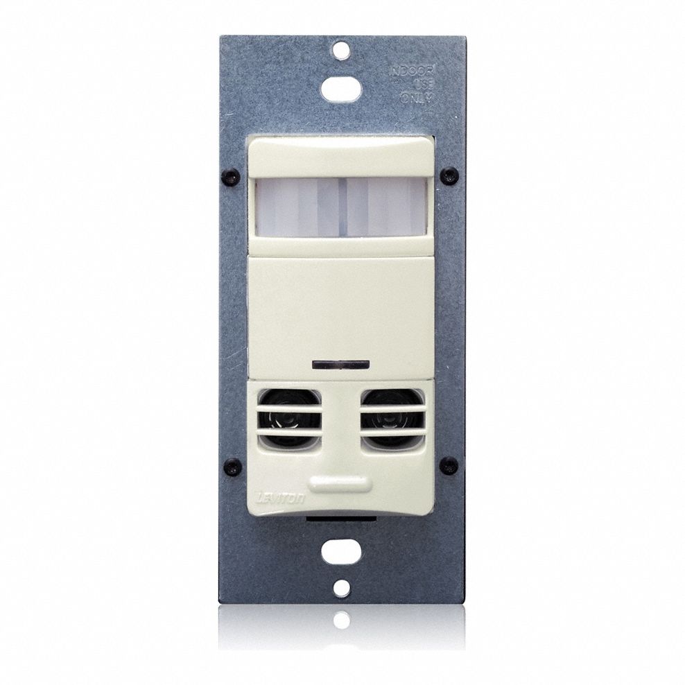 Occupancy Sensor: Occupancy/Photocell/Vacancy, Fluorescent/Incandescent, Hard Wired, Leviton