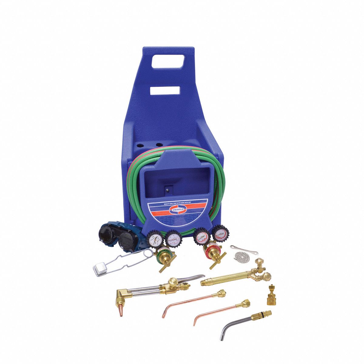 UNIWELD, Acetylene, CGA 200, HVAC/R Outfit for Maintenance - 791EG0
