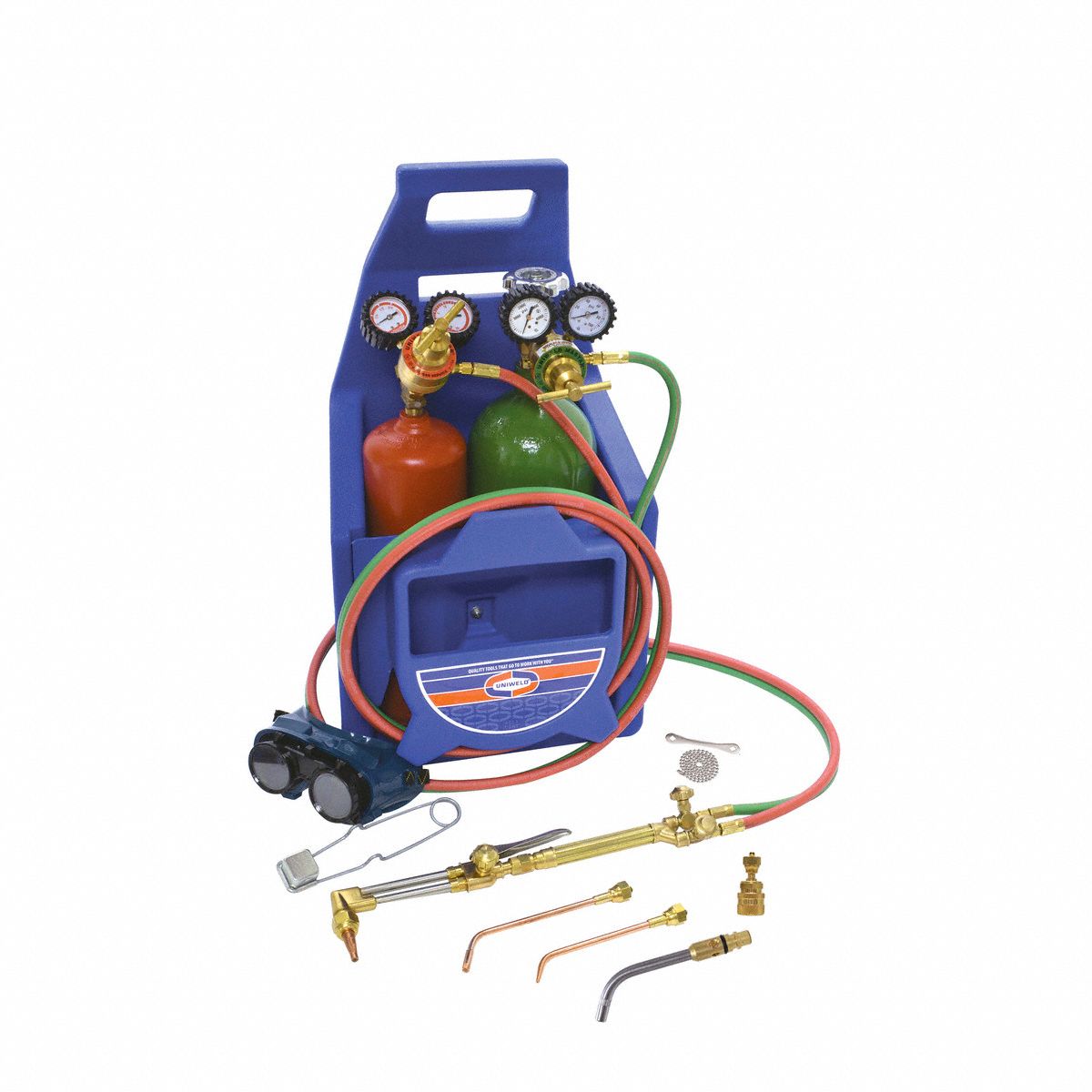 UNIWELD, Acetylene, CGA 200, HVAC/R Outfit for Maintenance - 791EG1