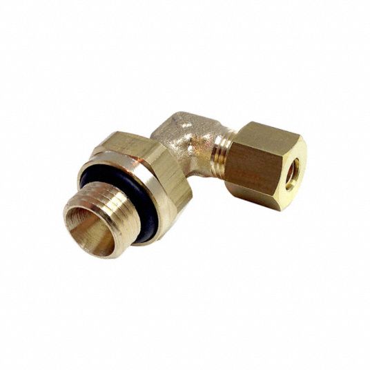 Brass, BSPP x Compression, Brass Metric Compression Fitting