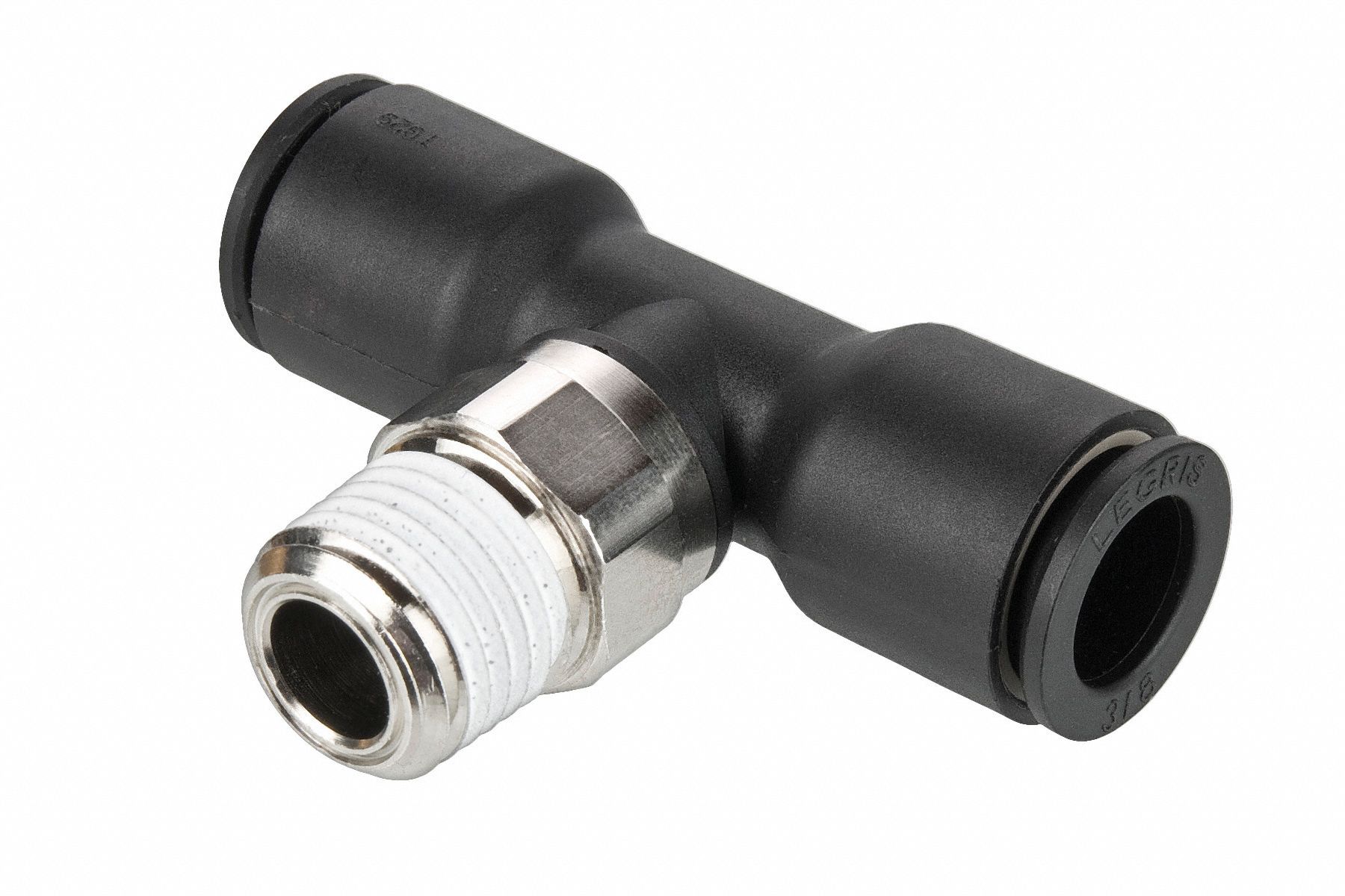 LEGRIS Metric PushtoConnect Fitting Polymer, BSPT x PushtoConnect