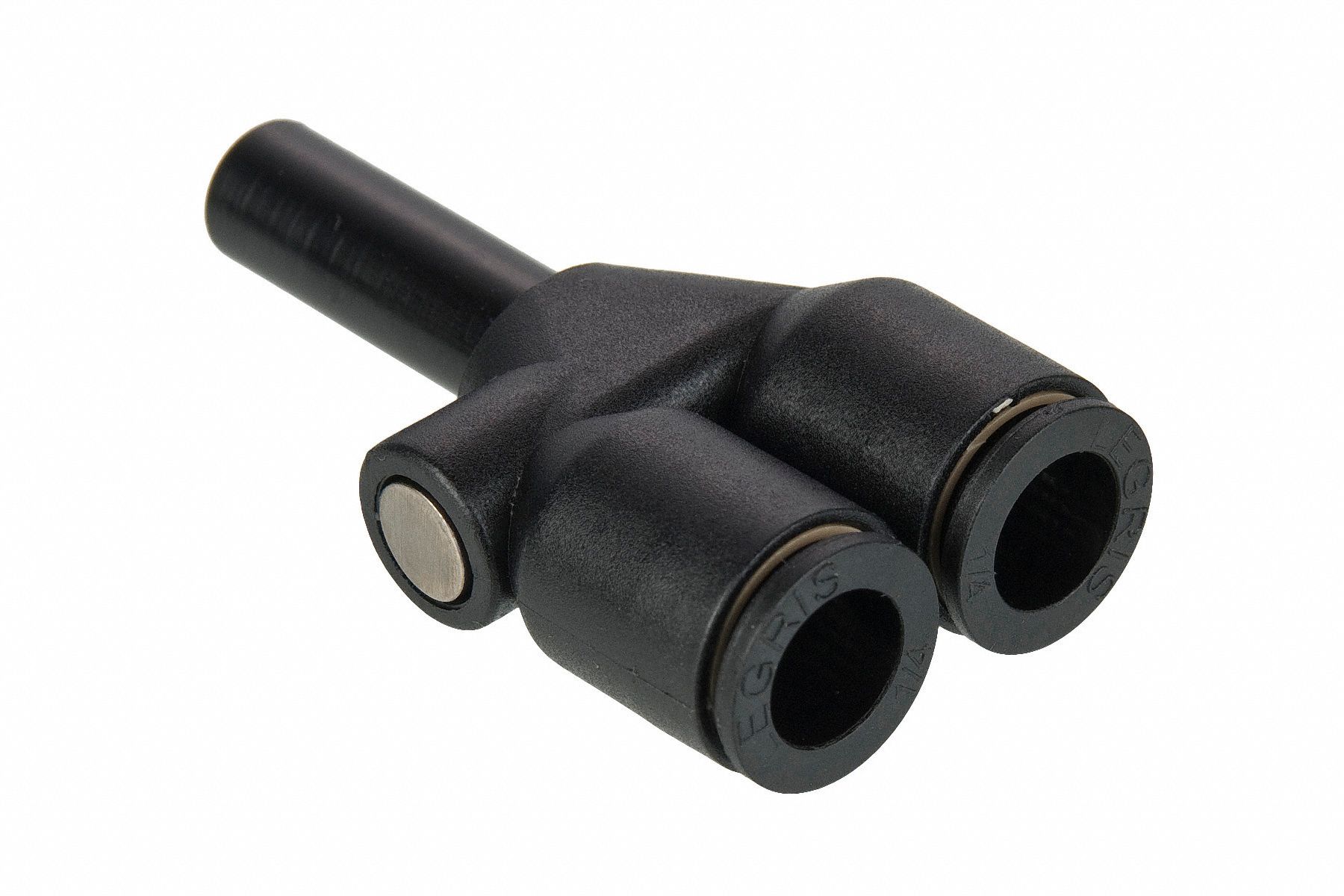 Wye Polymer Push-Fit10mm 10mm 12mm