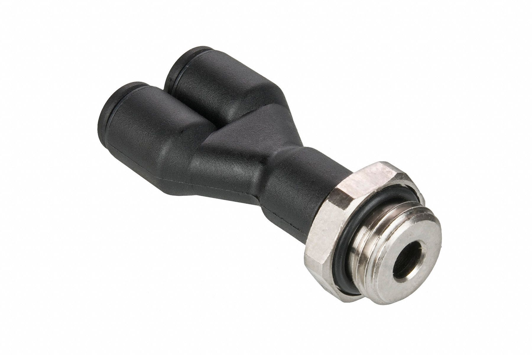 LEGRIS Metric PushtoConnect Fitting Polymer, BSPP x PushtoConnect