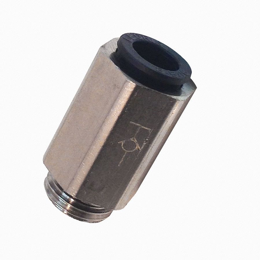 Nickel Plated Brass, PushtoConnect x BSPP, Metric PushtoConnect Fitting 791RR03391 08 13
