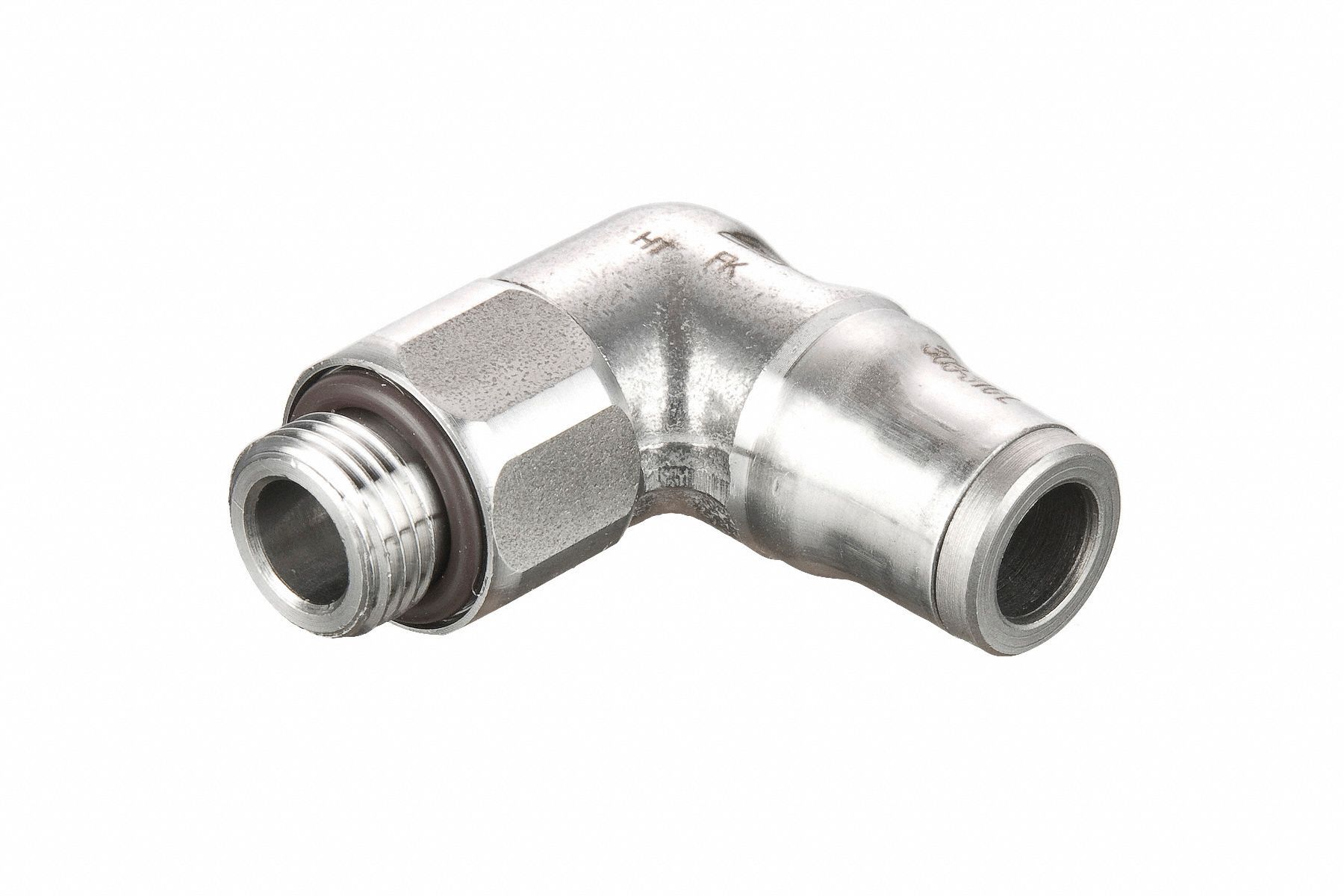 LEGRIS Metric Stainless Steel Push-to-Connect Fitting: 316L Stainless ...