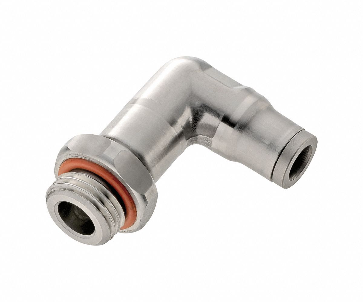 316L Stainless Steel, Metric x PushtoConnect, Metric Stainless Steel