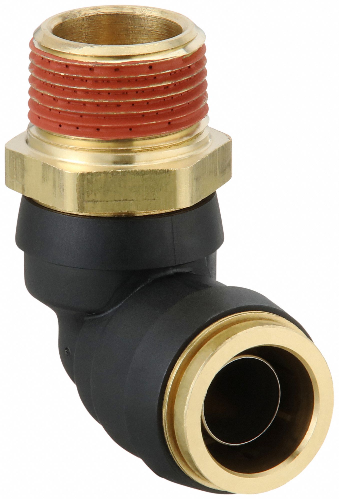 1/4 in OD x 1/4 in Pipe Fitting Size, Push-to-Connect x MNPT, DOT Push ...