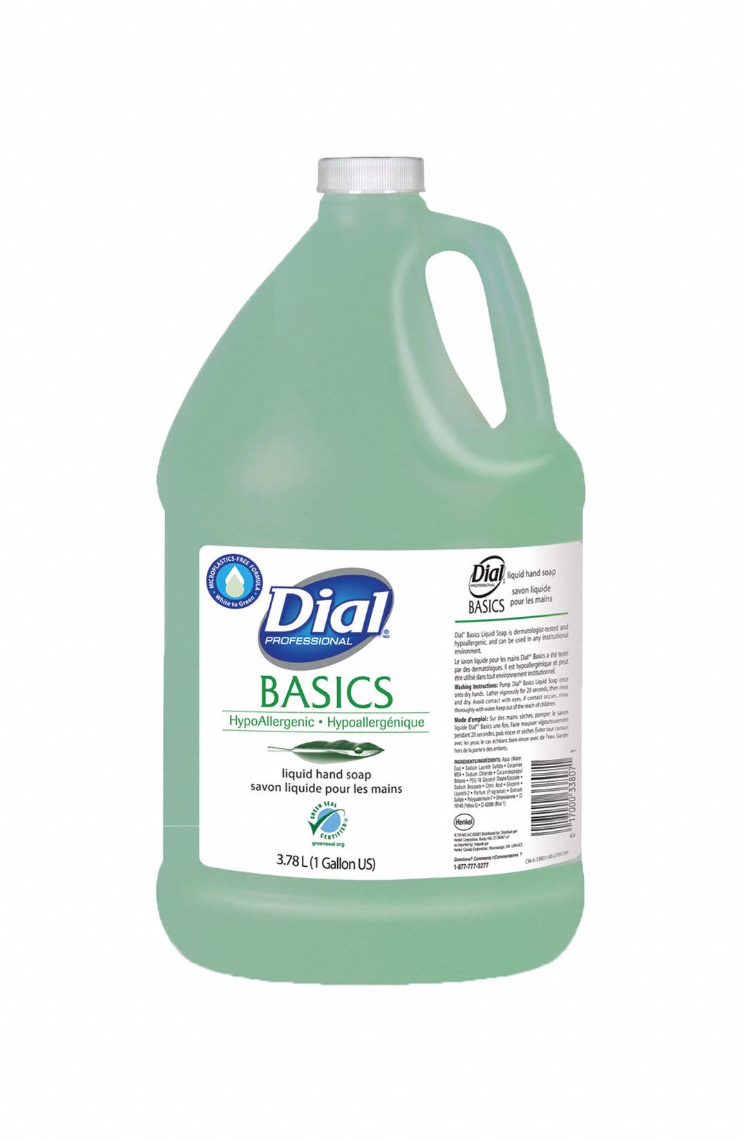 DIAL, Liquid, 1 gal, Hand Soap - 792AA3