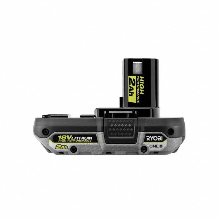 Battery: 2 Ah, Battery Included, 18V DC