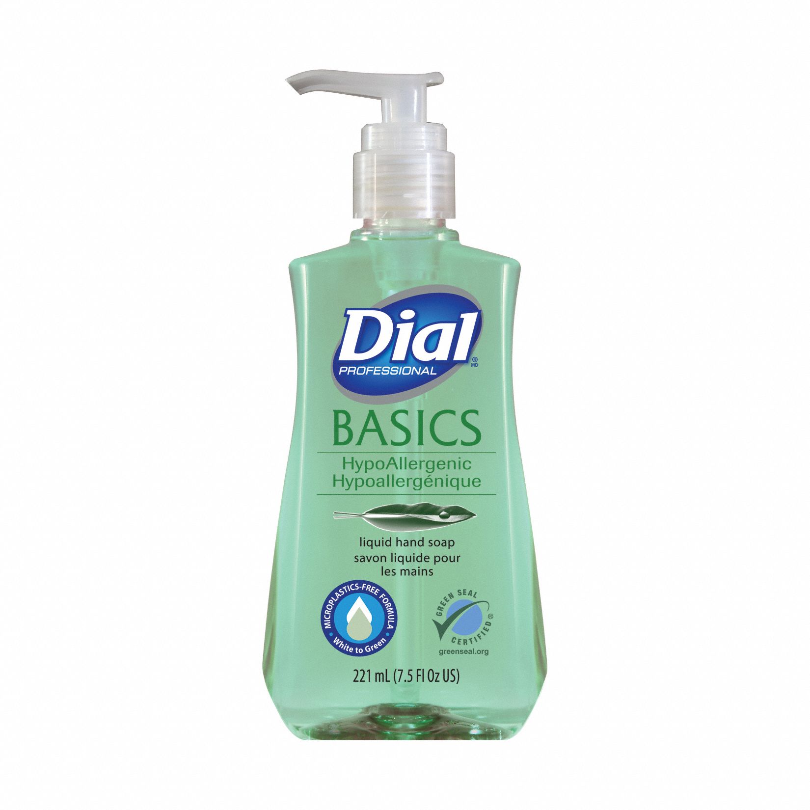 Hand Soap: Liquid, 7.5 oz, Pump Bottle, Fresh Floral Fragrance, Hypoallergenic, 12 PK