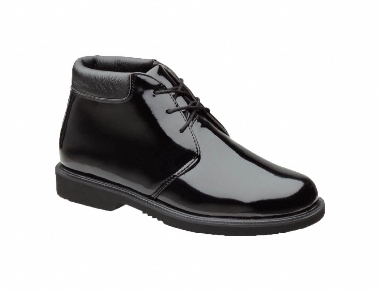 Military/Tactical Boot: Unisex, 10-1/2, M, Black, 831-6032, Lace Up, Plain, 1 PR