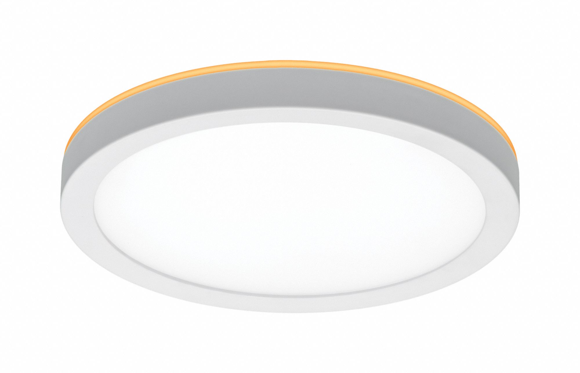 8 in Dia, White, LED Flush Mount - 792KL7|56568114 - Grainger
