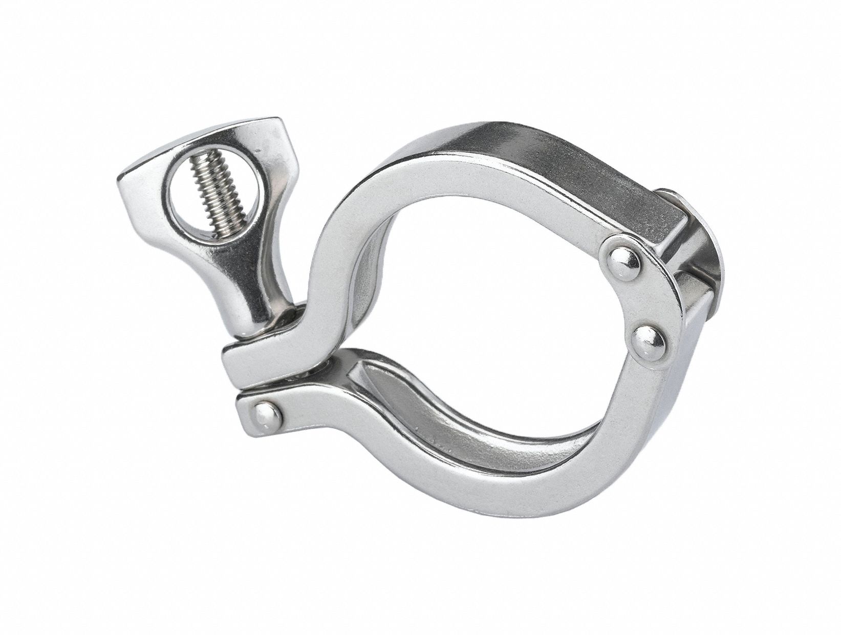 VNE Wing Nut 304 Stainless Steel, 3 in Compatible Tube Size, Wing Nut