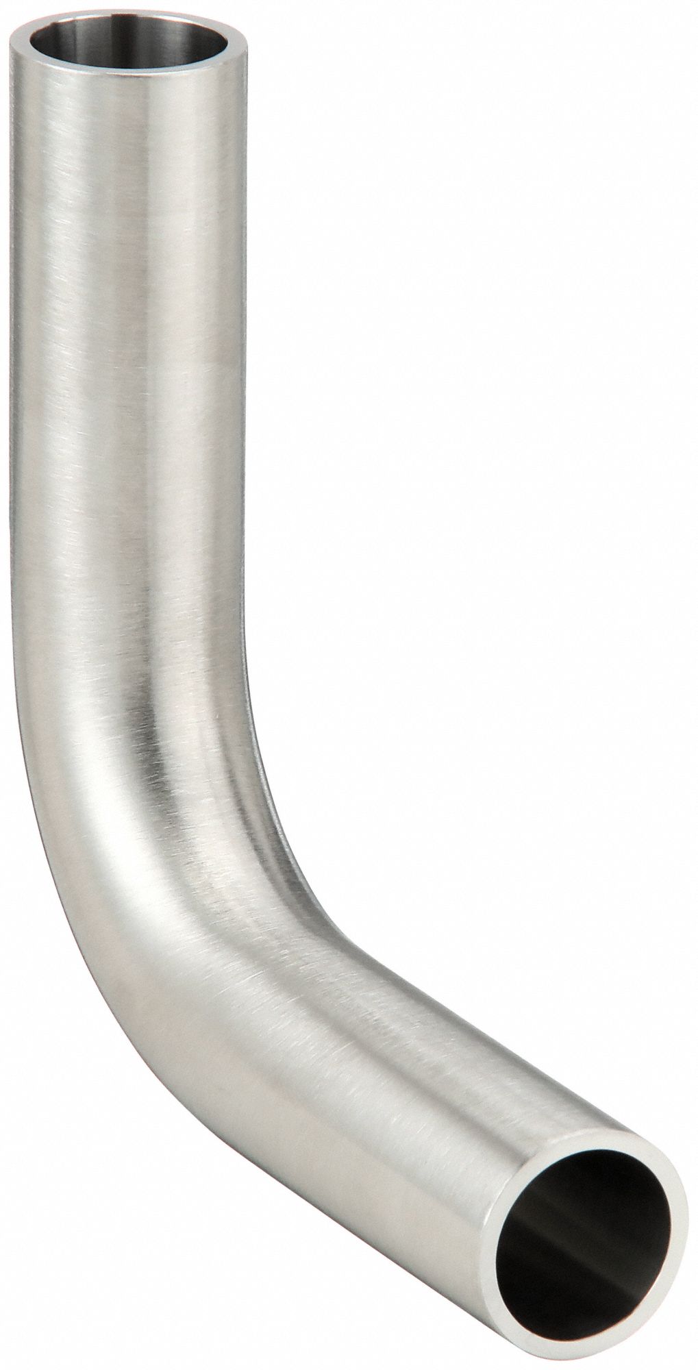 Sanitary Fitting Elbow: 88° Elbow, 1 1/2 in OD x 1 1/2 in OD Size, Weld, 316L Stainless Steel